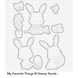 My Favorite Things Easter Bunnies Die-namics