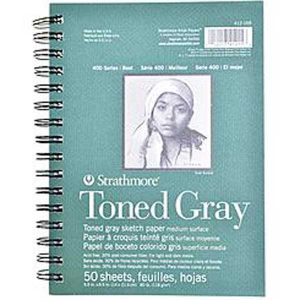 Strathmore Toned Sketch Paper Pad - Gray