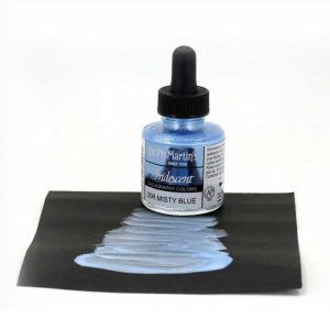 Dr. Ph. Martin's Iridescent Calligraphy Color – Misty Blue class=