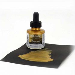 Dr. Ph. Martin Iridescent Calligraphy Color – Copper Plate Gold