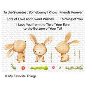 My Favorite Things Sweetest Somebunny Stamp Set