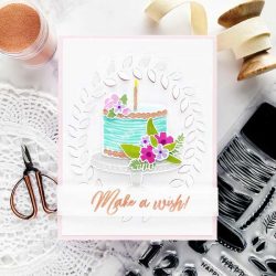 Pinkfresh Studio Make A Wish Stamp Set