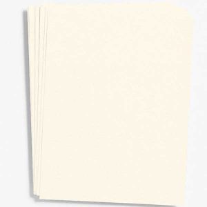 Luxe White Textured Card Stock