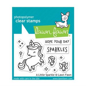 Lawn Fawn A Little Sparkle Stamp Set<span style="color:red;">Blemished</span>