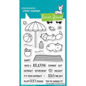 Lawn Fawn On the Beach Stamp Set