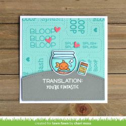 Lawn Fawn Keep On Swimming Stamp Set