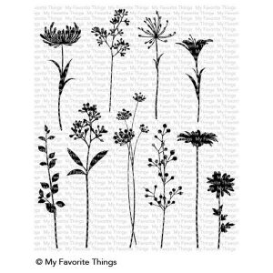 My Favorite Things Flower Silhouettes Stamp Set
