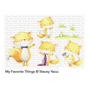 My Favorite Things SY Friendly Foxes Stamp Set class=
