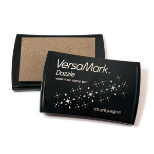 VersaMark Dazzle Watermark Stamp Pad – Champagne