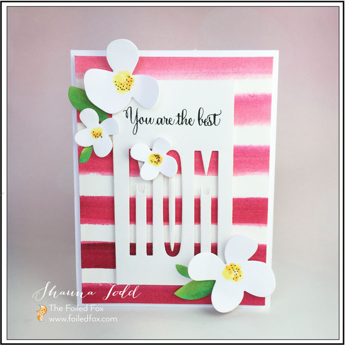 now on to the card - instagram gallery crafty fox cards