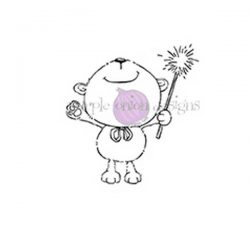 Purple Onion Designs Bubbly (bear with sparkler)