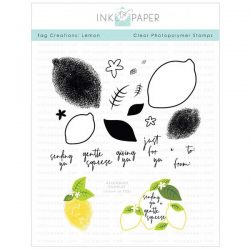 Ink To Paper Tag Creations: Lemon Stamp Set