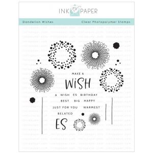 Ink To Paper Dandelion Wishes Stamp Set