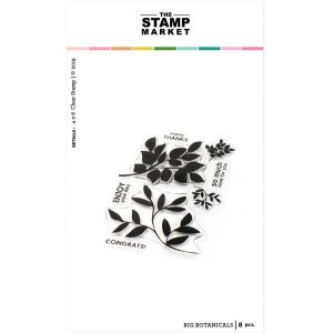 The Stamp Market Big Botanicals Stamp Set