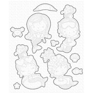 My Favorite Things Mermaid For Each Other Die-namics