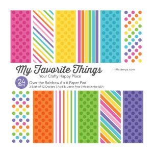 My Favorite Things Over The Rainbow Paper Pack - 6" x 6"