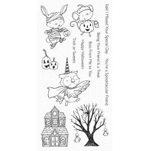 My Favorite Things Spooktacular Friends Stamp Set