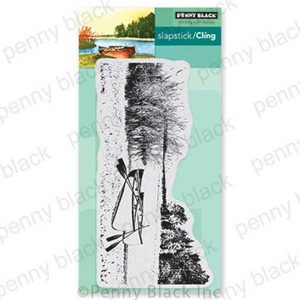 Penny Black Calm Waters Cling Stamp