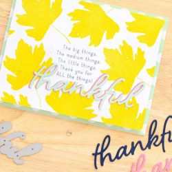 Ink To Paper Inside Greetings: Gratitude Mini Stamp Set