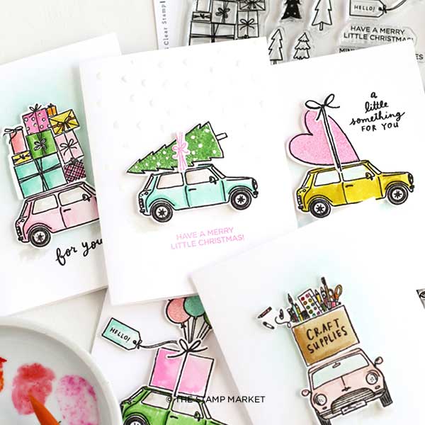 The Stamp Market So Mini Hellos Stamp Set - The Foiled Fox