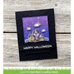 Lawn Fawn Spooky Village Stamp Set