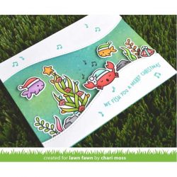 Lawn Fawn Christmas Fishes Stamp Set