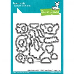 Lawn Fawn Christmas Fishes Lawn Cuts