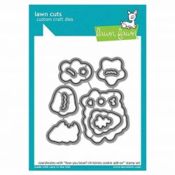 Lawn Fawn How You Bean? Christmas Cookie Add-on Lawn Cuts