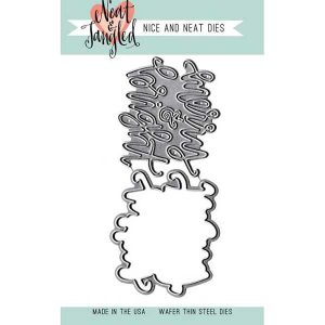 Neat & Tangled Merry and Bright Die Set