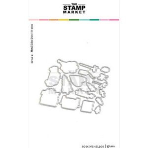 The Stamp Market So Mini Hellos Die Set