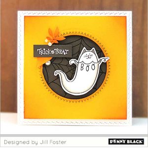 Penny Black Ghostly Greetings Stamp Set class=