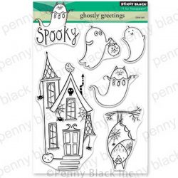 Penny Black Ghostly Greetings Stamp Set