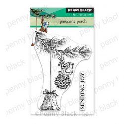 Penny Black Pinecone Perch Stamp Set