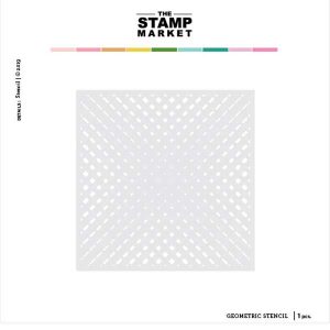 The Stamp Market Geometric Stencil