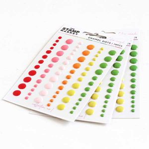 The Stamp Market Enamel Dots - Collection No. 1 class=