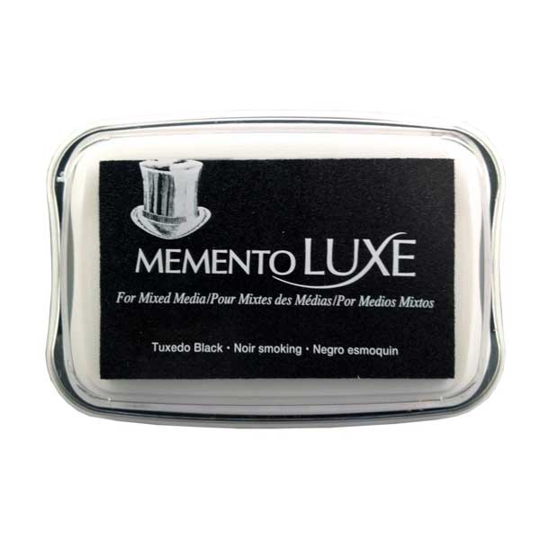 Memento Luxe Ink Pad-Tuxedo Black 