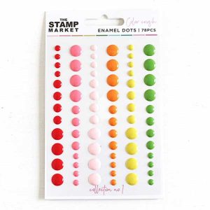 The Stamp Market Enamel Dots - Collection No. 1