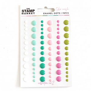 The Stamp Market Enamel Dots - Collection No. 2