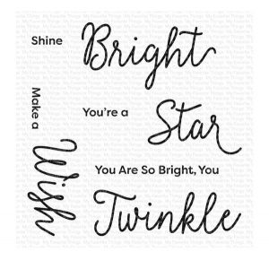 My Favorite Things Starry Night Sentiments Stamp Set