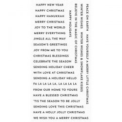 My Favorite Things Bitty Holiday Wishes