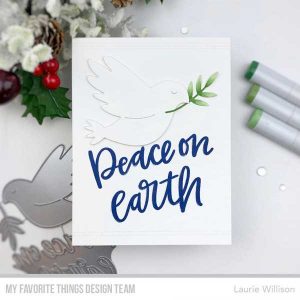 My Favorite Things Peace On Earth Stamp class=