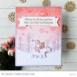 My Favorite Things Merry Moments Stamp Set