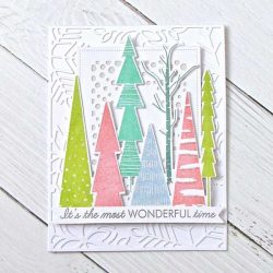 Ink To Paper Peaceful Forest Stamp Set