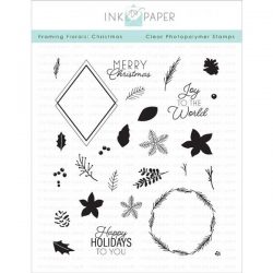 Ink to Paper Framing Florals: Christmas Stamp Set