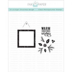 Ink To Paper It's A Sign: Christmas Bough Stamp Set