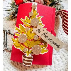 Ink To Paper Cheerful Tree Stamp Set
