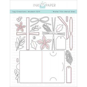 Ink To Paper Tag Creations: Modern Gift Dies