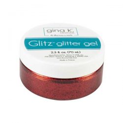 Gina K Designs Glitz Glitter Gel - Red Velvet