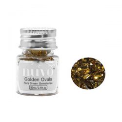 Nuvo Pure Sheen Gemstones - Golden Ovals