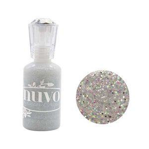 Nuvo Glitter Drops - Silver Crystals class=